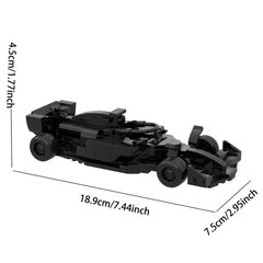 F1 Racing Block Car Toy Set for Boys and Girls 6+