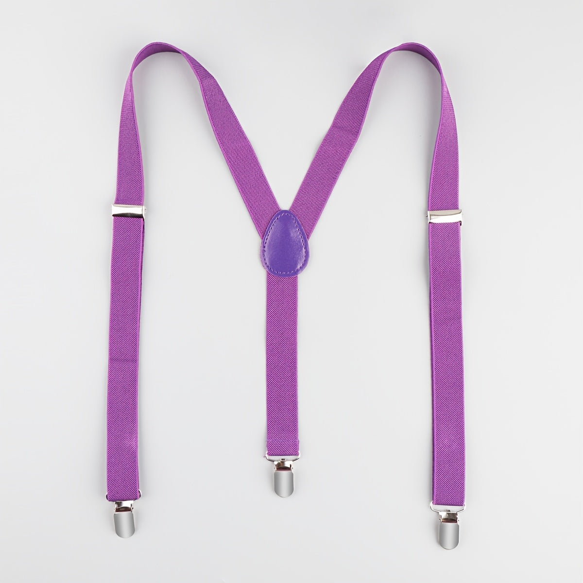 Adjustable 1" Wide Y Shape Suspenders for Men