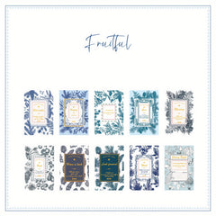 Forest Series Retro Note Die-Cut Stickers
