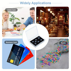 3pcs Clear Playing Card Case for Organization & Protection