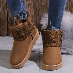 Women's Snow Boots Non Slip Fleece Lined Warm Winter Shoes