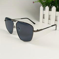 Irregular Sun Protection Glasses Polarized Copper Alloy Men Women