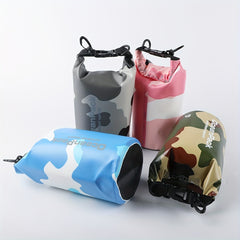 Waterproof Striped Lock Sports Shoulder Bag for Outdoor Sports