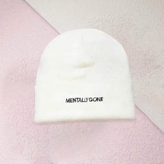 MENTALLY GONE & Beanie For Men Women Unisex Christmas For Her