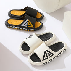 Men's Lightweight PVC Slides Non Slip House Shoes Indoor Outdoor Shower