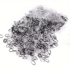 1000pcs Colorful Hair Ties Mini Elastic Bands Set Girls Gift
