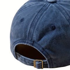 Simply Blessed Embroidery Baseball Cap Unisex Washed Distressed Solid Dad Hats