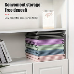 Foldable Ultra-thin Yoga Mat 72x24x0.1in TPE Material