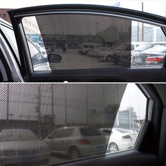 2pcs Car Side Window Sunshades Static Cling Films Stickers Sun Shade UV Rays