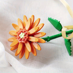 1pc Flowers Bouquet Building Blocks Home Decor Christmas Halloween Thanksgiving