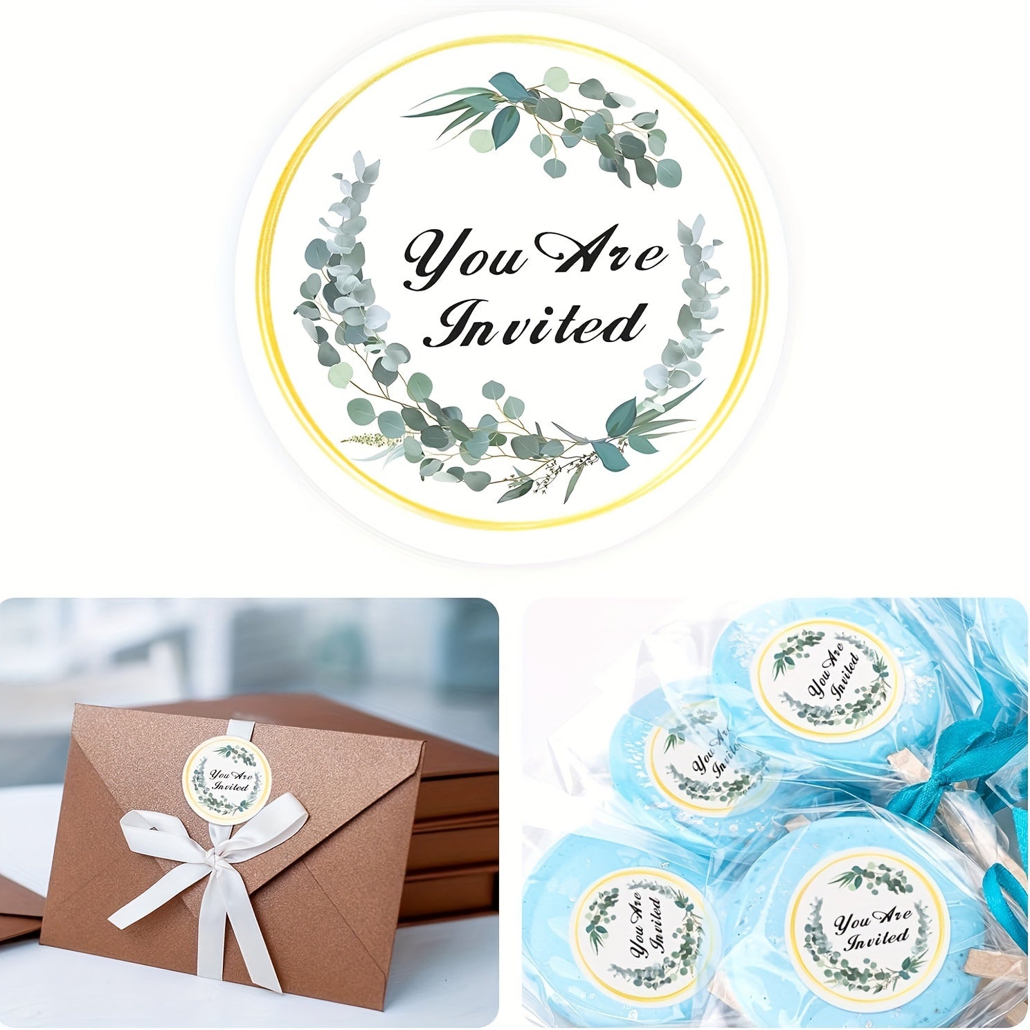 960pcs Invitation Envelope Seals for Wedding Party Bridal Birthdays Graduation
