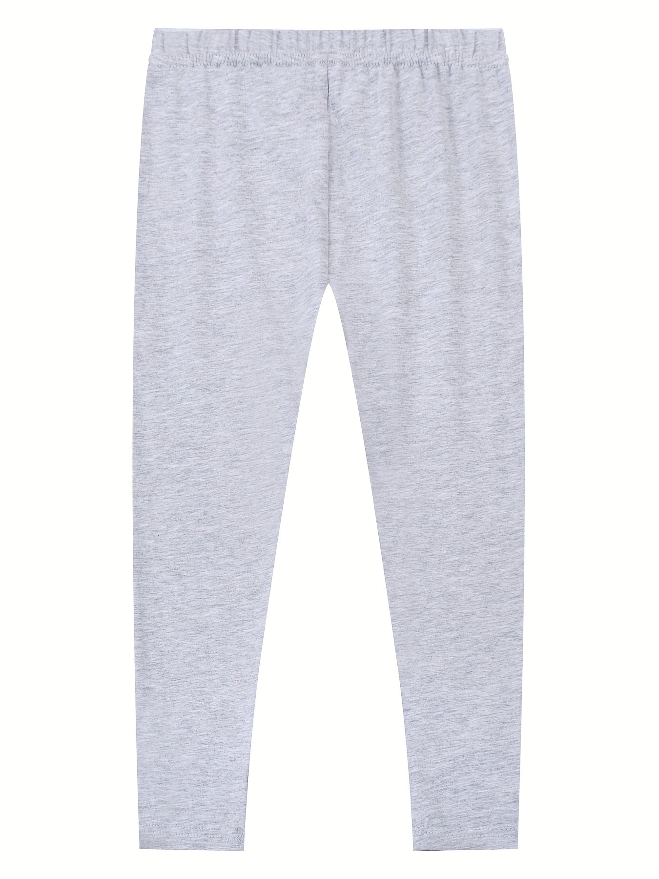 Girls Leggings Kitten Embroidery Slim Fit Casual Trousers