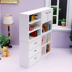 1:12 Dollhouse Model Furniture Display Cabinet Craft Doll Ornament