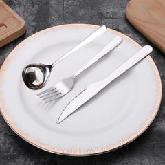 Stainless Steel Dinner and Serving Spoon Set for Easy Meals