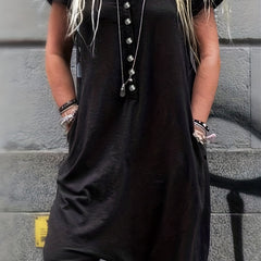 Hippie Button Down Harem Jumpsuit Casual Baggy Jumpsuit