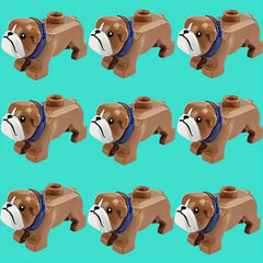 Mini French Bulldog Building Block Set - 9pcs