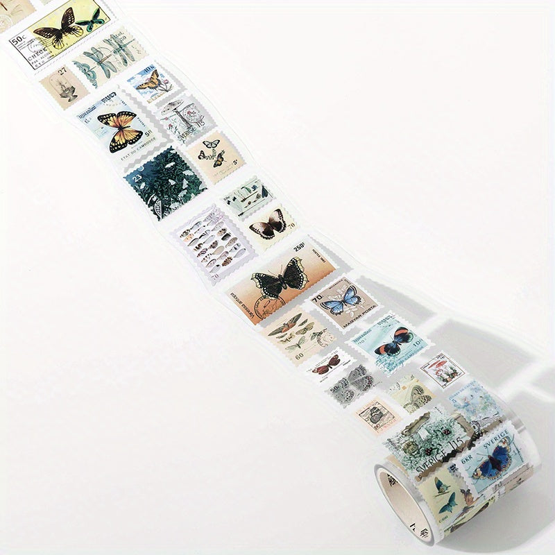 Vintage Stamp Washi Tape Post Office Style DIY Scrapbooking Sticker