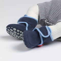 Lightweight Warm Fleece Baby Boys Boots for Indoor Walking