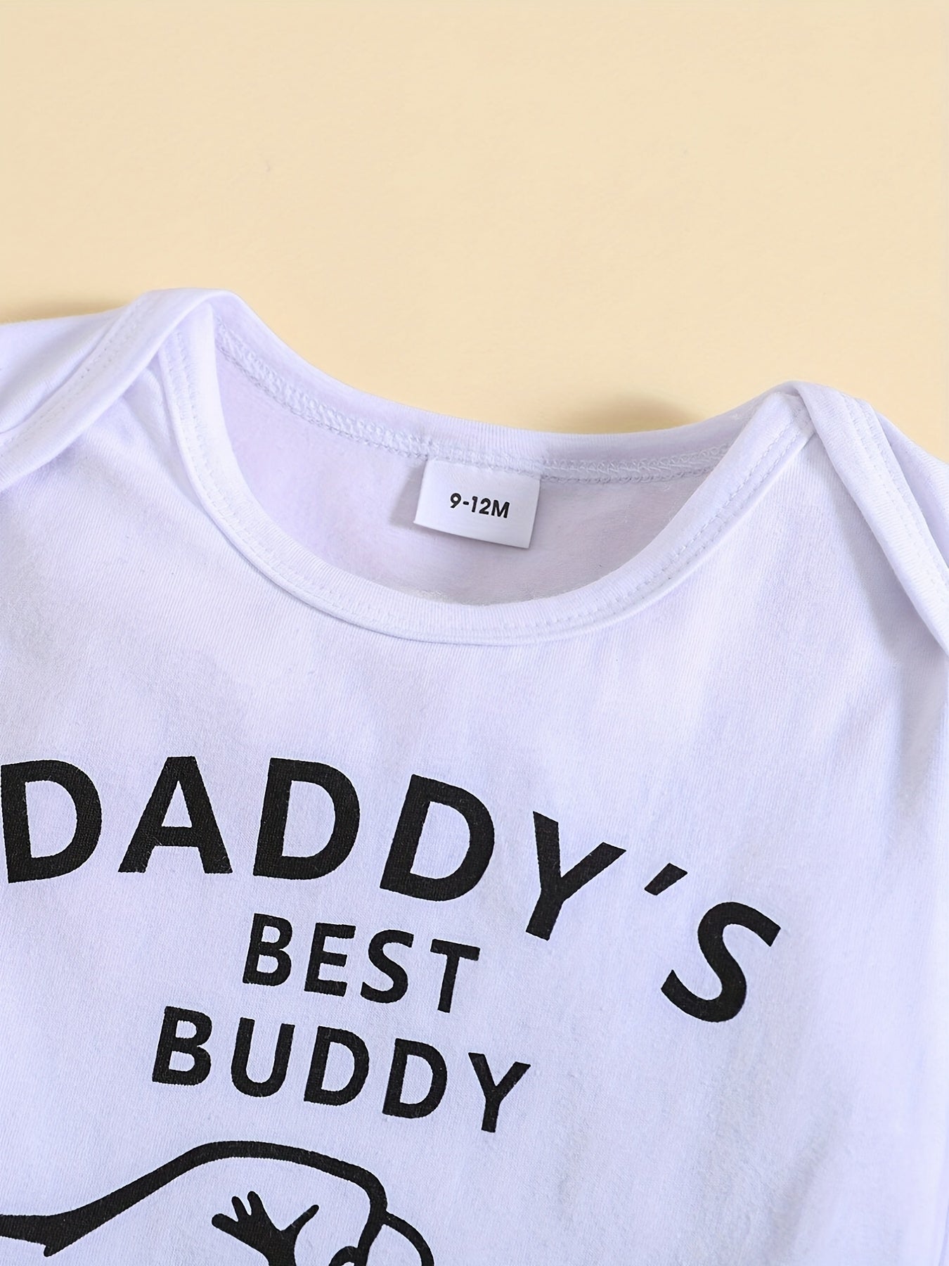 Boys Daddy's Buddy Onesies & Sweatpants Set