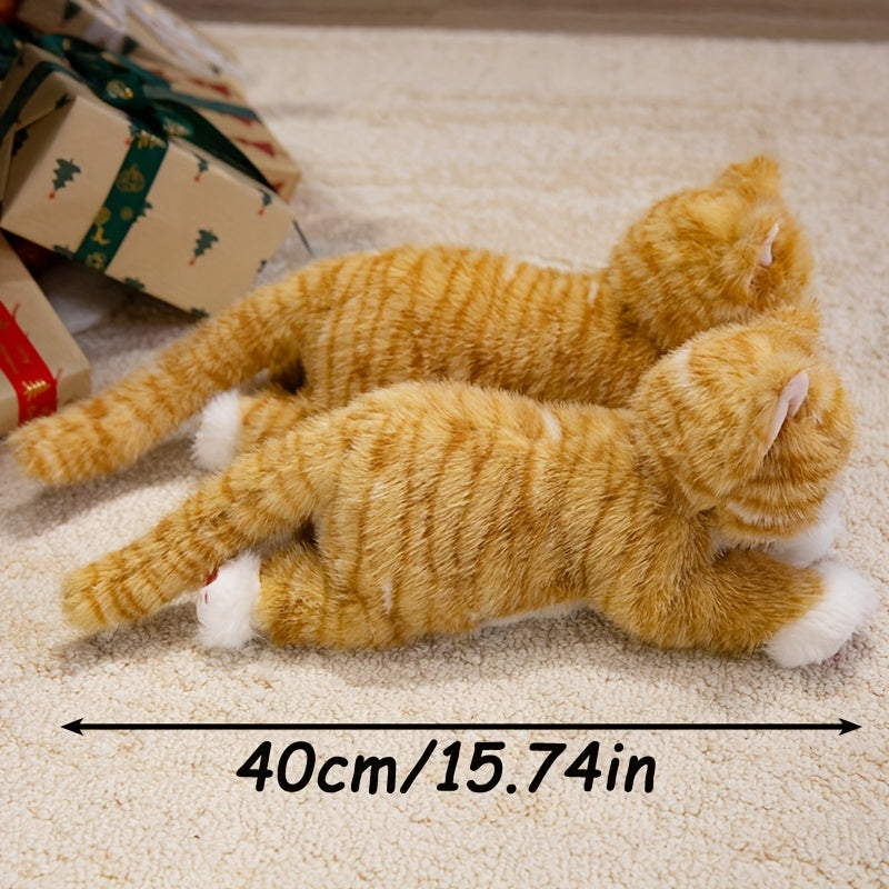 Realistic Cat Plush Toy for Kids, Boys & Girls