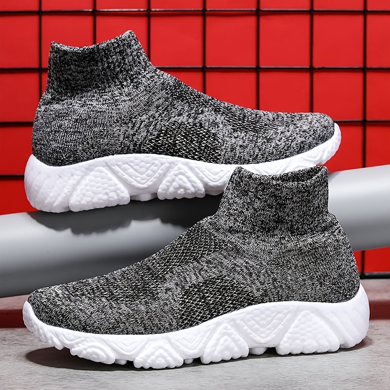Men's Lightweight Running Shoes Breathable Sock Shoes