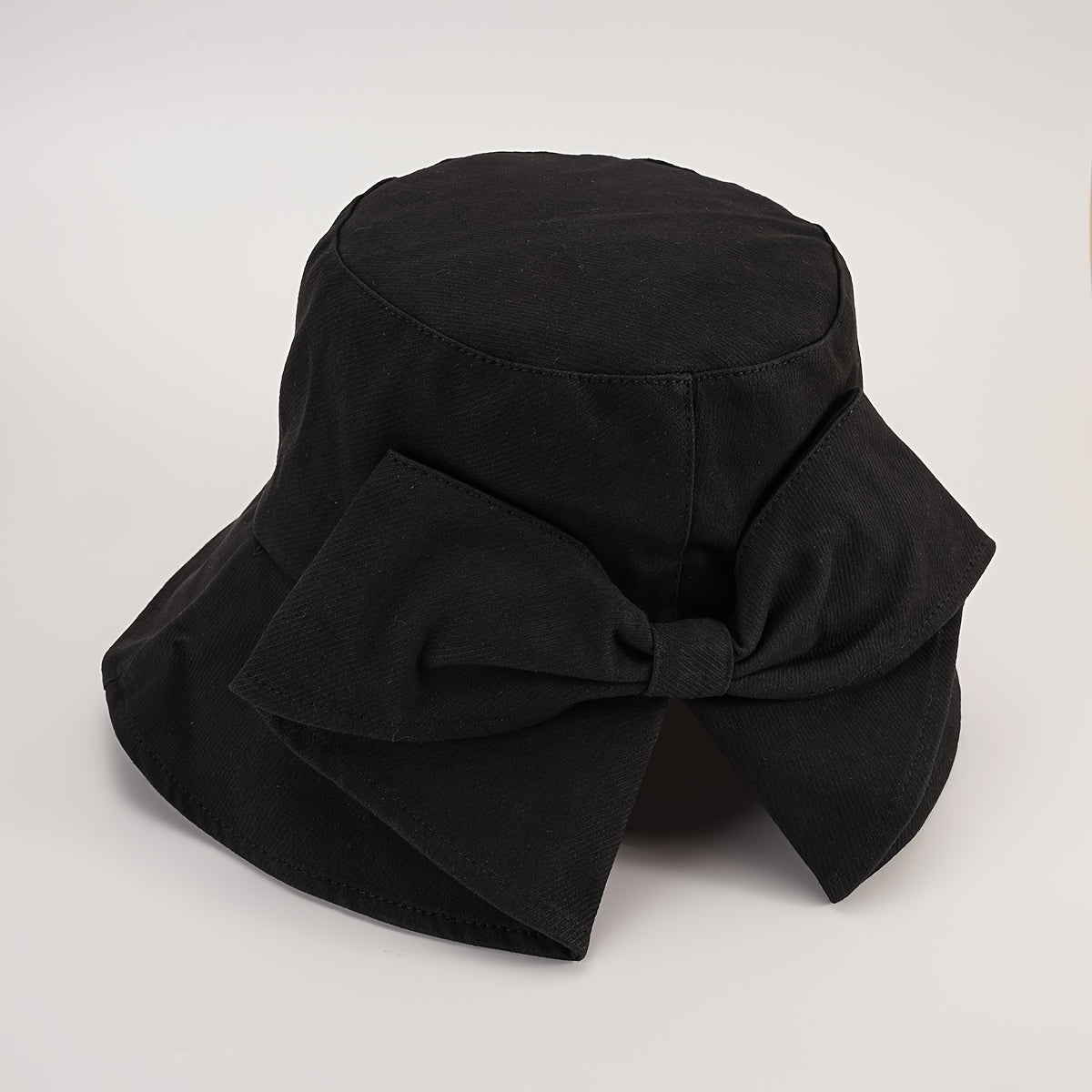 Irregular Bowknot Brim Bucket Hat Candy Women's UV Protection Sun Hats