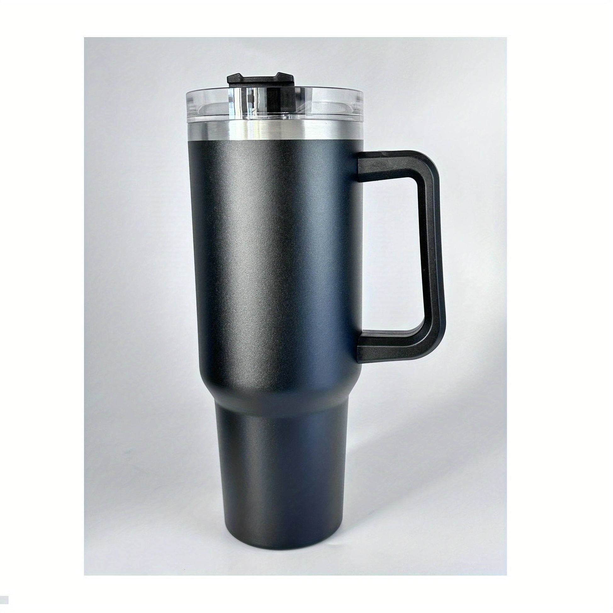 Vacuum Insulated Travel Mug 40oz Stainless Steel Coffee Cup with Straw