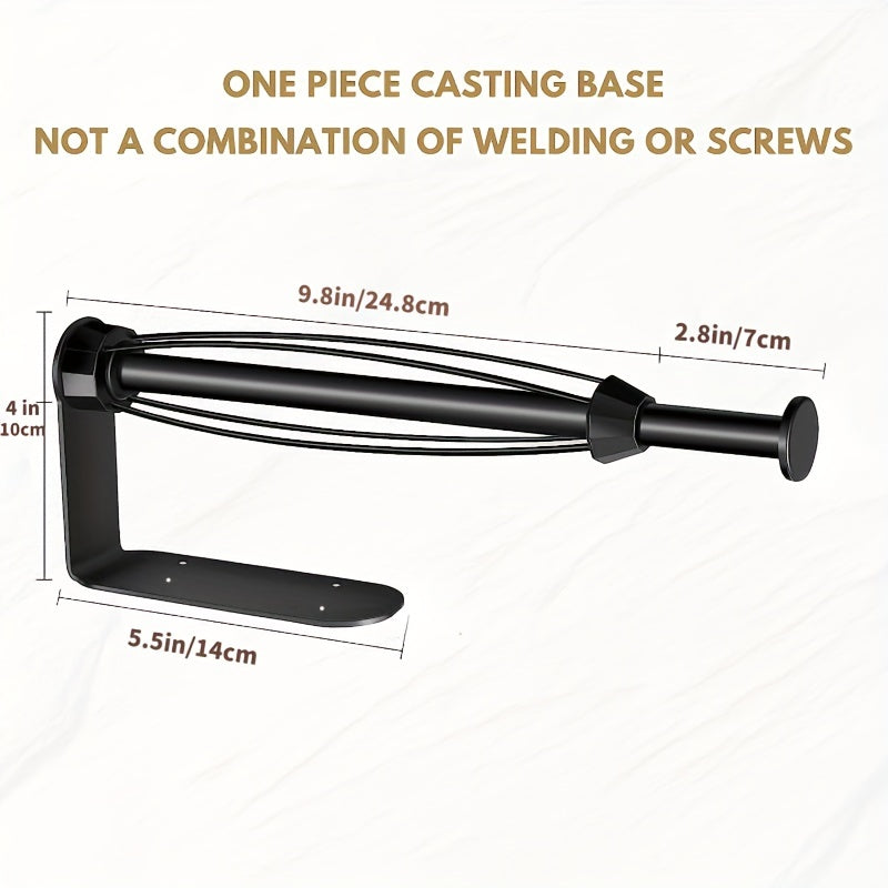Under Cabinet Paper Towel Holder Wall Mount with Damping