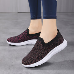 Women's Slip on Sports Sneakers Lightweight Outdoor Walking Shoes