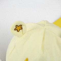 Kids Letter Print Cartoon Baseball Cap Sweet Duck Tail Hat