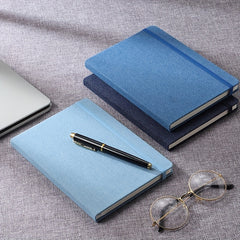 Fashionable A5 Denim Notebook Hardcover for Literary Hand Accounts & Notetaking
