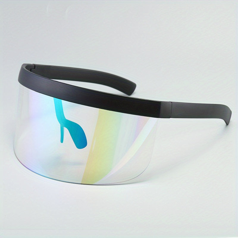Y2K Sports Sunglasses Wrap Around Shield UV400