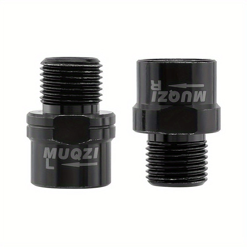 2pcs Bike Pedal Extension Lock Crank Extender Accessories