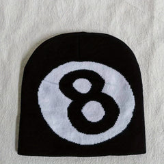 Hip Hop Knit Beanie Cap Men Women Warm Candy Y2K Skull Hat