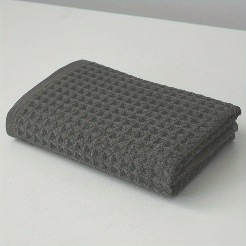 Soft Honeycomb Bath Towel 55x27in 280g