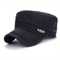 Unisex Flat Baseball Cap Snapback Sport Army Adjustable Size