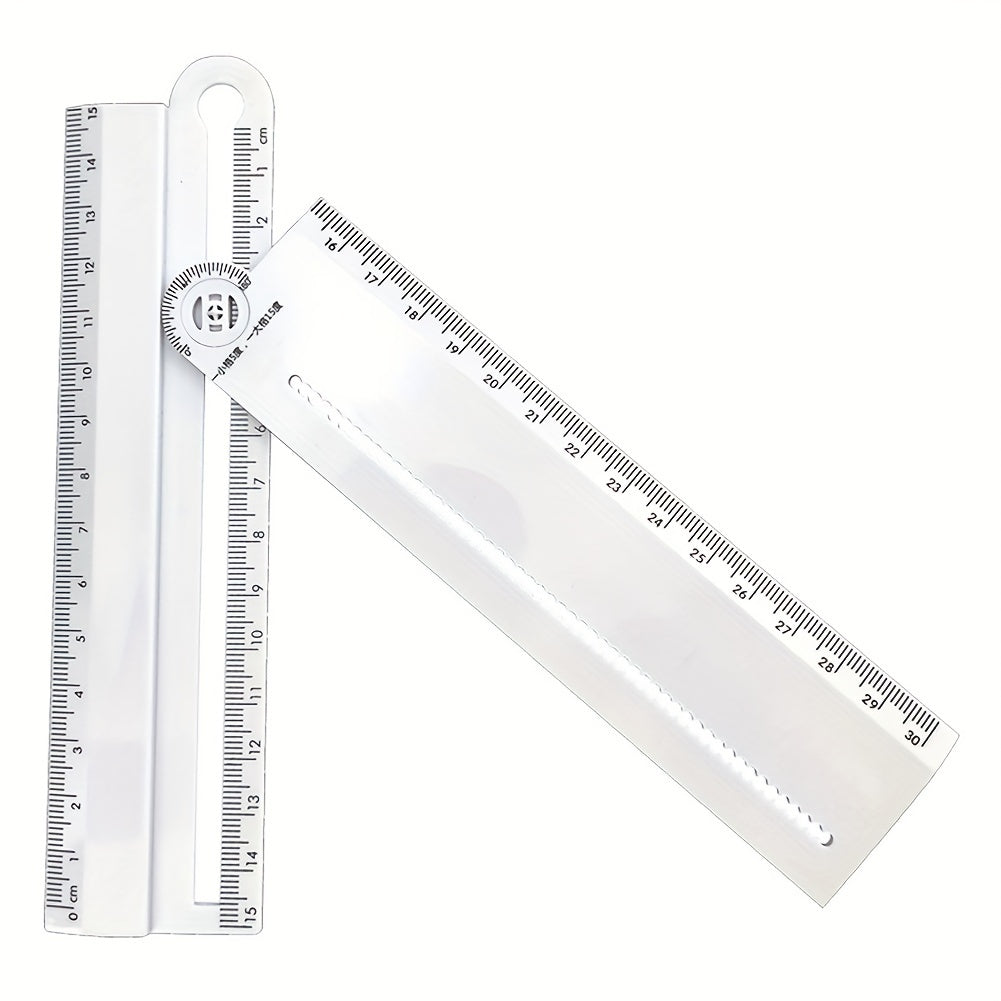 Geometric Drawing Ruler Multifunctional Line Circular Template