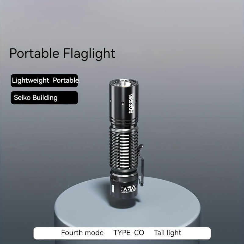Outdoor Emergency Rechargeable Flashlight Portable Camping Light