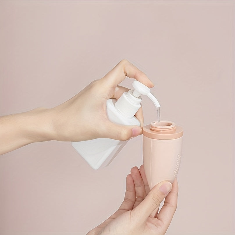 Silicone Refill Bottle - Travel Shower Gel Shampoo Moisture