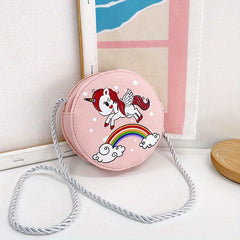 Cute Cartoon Pony Crossbody Bag for Girls