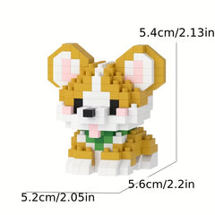Small Size Cat & Dog Pet Building Blocks Toy