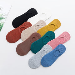 10 Pairs Soft Lightweight Boat Socks Women's Stockings
