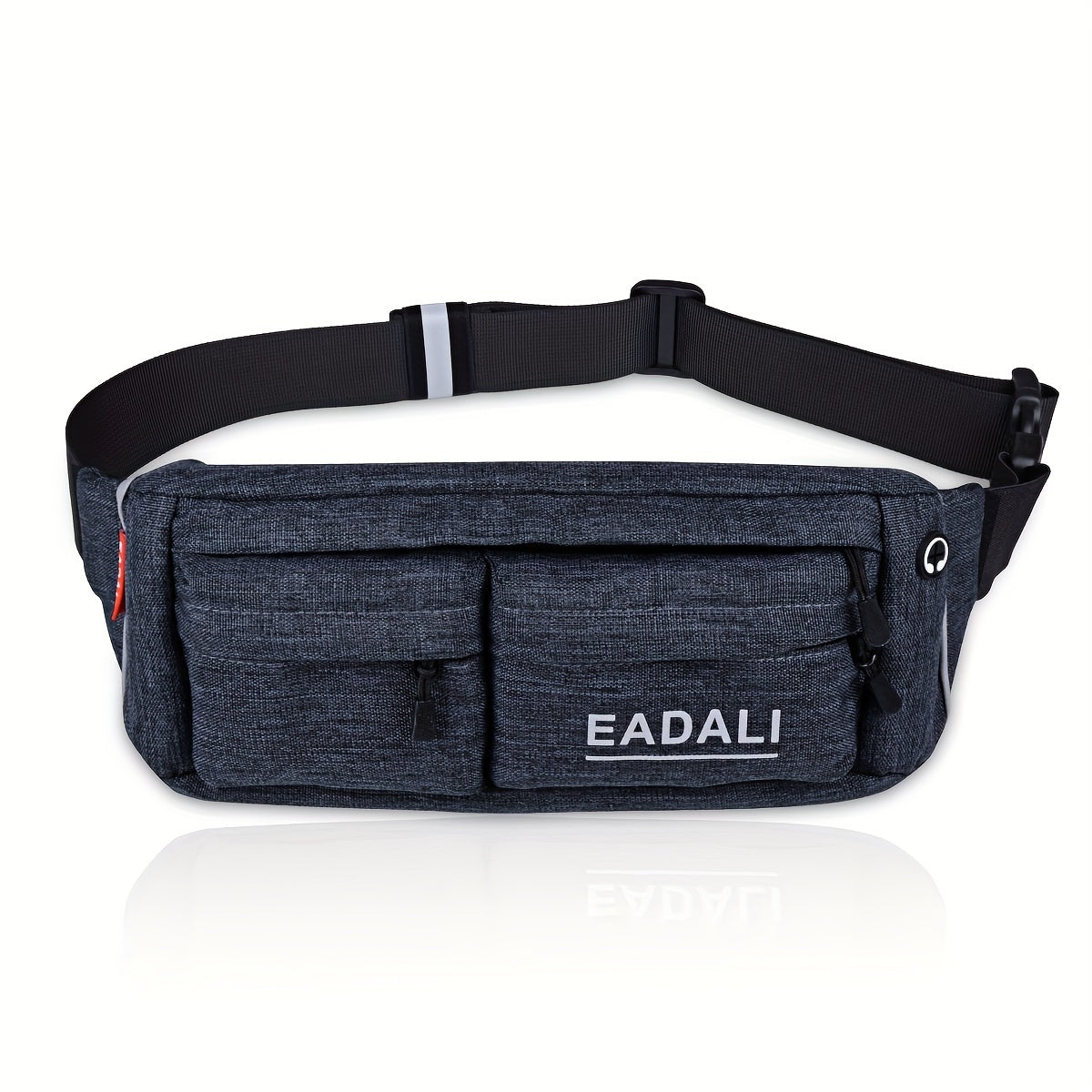 Waterproof Sports Waist Bag for Fitness & Hiking Zipper Adjustable Waist Bag