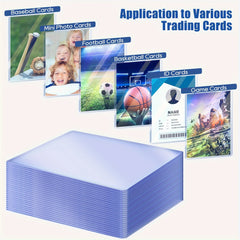 25pcs 35PT Hard Card Covers Portable Baseball Card Holder Case