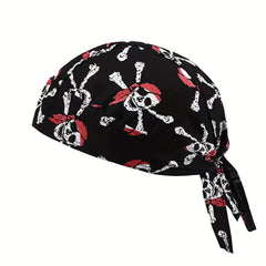 Pirate Hat Outdoor Riding Bandana Multicolor Ghost Head Series Headgear