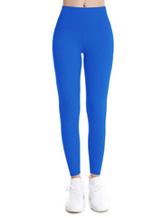 High Waist Solid Skinny Yoga Pants Cropped Leggings