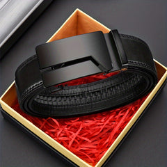 Men's Automatic Buckle Business Belt