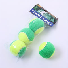 3pcs Kids Soft Tennis Balls for Training, Beginners