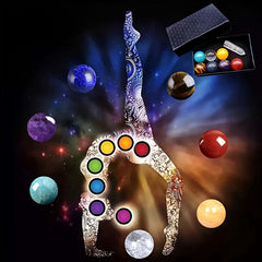 Chakra Stones Set for Balancing & Meditation