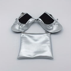 Women's Bowknot Ballet Flats Soft Sole Dance Shoes